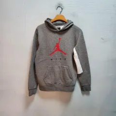 Nike(ナイキ） ジョーダン ジャンプマン 裏起毛 プルオーバーパーカー フード Tシャツ ジュニア xl