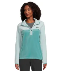 コロンビア レディース アウター パーカー・スウェット Columbia Benton Springs 12 Snap Pull Over II TealSpray ティールのサムネイル