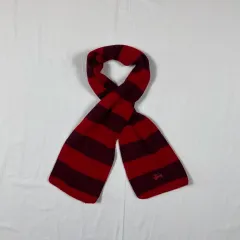 90s STUSSY ステューシー ロゴ ストライプ マフラー