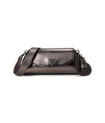 ゲス メンズ バッグ GUESS Bolena Flap Shoulder Bag Pewter ピューターのサムネイル