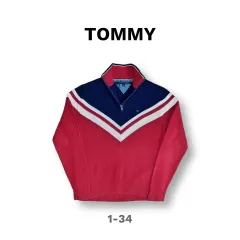 Tommy Hilfiger (トミーヒルフィガー) ー ニット セーター ジップアップ