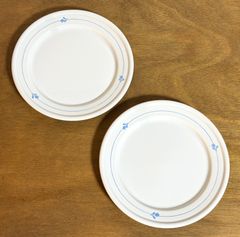 デッドストック 2枚 16 US NAVY ホーマーラフリン 皿 プレート 米軍