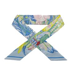 HERMES エルメス シルク 孔雀 スカーフ マキシツイリー - メルカリ