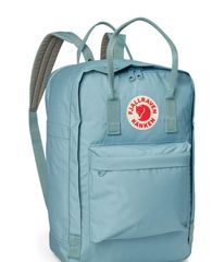 페일 라벤 남성 가방 배낭 배낭 Fjallraven Kanken Laptop 17 Sky Blue 블루