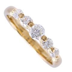ネックレス K18WG ダイヤモンド5P(0.16ct) ステーションデザイン 