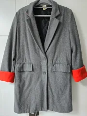 ロールアップ ウールジャケット