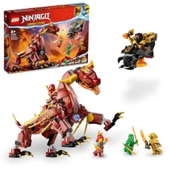 新品 レゴ(LEGO) ニンジャゴー 火焔のヒートウェーブドラゴン おもちゃ 玩具 プレゼント 誕生日 ブロック クリスマス 男の子 女の子 子供 8歳 9歳 10歳 小学生 対戦 ロボット 71793