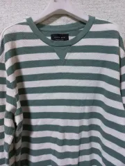 ZARA(ザラ) ストライプ ロングスリーブ T シャツ ( XL ）