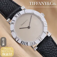 ティファニー アトラス M0640 TIFFANY&Co.  ラウンド シルバー ヴィンテージ 31mm 1990年代 電池交換済 仕上済 【６ヶ月保証】 CH310のサムネイル