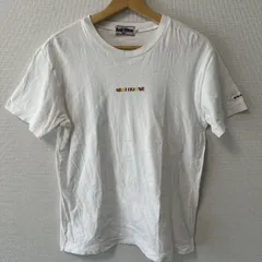 (^w^)b MIKI HOUSE ミキハウス Tシャツ クルーネック カジュアル ストリート カットソー デイリー カラフル ロゴT 半袖 春 夏 秋 コットン100% 白 ホワイト メンズ サイズ M OM11327HGのサムネイル