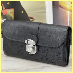 極上 ルイヴィトン　マヒナ　ポルトフォイユ　イリス　ノワール 財布 A123