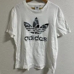 (^w^)b adidas アディダス Tシャツ カモフラージュ クルーネック ロゴプリント トレフォイル カットソー カジュアル ストリート スポーツ 迷彩柄 半袖 丸首 夏 春 コットン100% 白 黒 グレー メンズ サイズ 記載無し OM11353HG