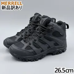 MERRELL モアブ 3 タクティカル ミッド ウォータープルーフ ブラック JP26.5cm スリッポンスニーカー J003911 メレル 新品 (mr063)のサムネイル