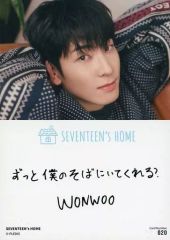 【中古】コレクションカード(男性) 020：SEVENTEEN/WONWOO(ウォヌ)/「SEVENTEEN’s HOME MERCHANDISE」トレーディングカード