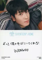 【中古】コレクションカード(男性) 020：SEVENTEEN/WONWOO(ウォヌ)/「SEVENTEEN’s HOME MERCHANDISE」トレーディングカード