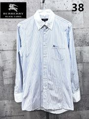 BURBERRY BLACK LABEL ノバチェック ホースロゴ 長袖シャツL - メルカリ