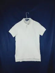 POLO RALPH LAUREN(ポロラルフローレン) ポロカラー 半袖Tシャツ 白 90