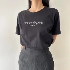 クレージュ courreges ロゴ レディース 半袖 Tシャツ