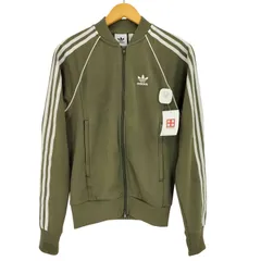 アディダスオリジナルス adidas Originals トレフォイルロゴ刺繍 スリーライン SSTトラックジャケット メンズ JPN：XS 