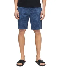 カルバンクライン メンズ ボトムス ハーフパンツ・ショーツ プリント ショートパンツ Calvin Klein Mens Casual Twill Print Shorts Chambray Blue ブルー