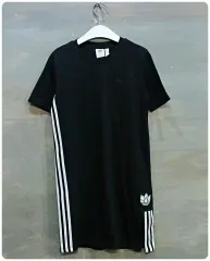 XS adidas(アディダス) 3D トレフォイル 半袖 Tシャツ ドレス ( 20 %セール)