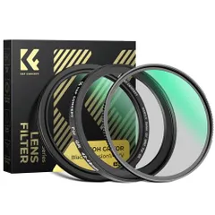 K&F CONCEPT UVフィルター+アダプターリング+1/4ブラックミストフィルター フィルターセット Ricoh GR II GR III GR IIIx GR IIIx HDF GR4 対応 保護フィルター ソフト効果 ソフトフィルター 28層コーｍａ