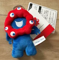 ミャクミャク ぷちマスコットキーチェーン ぬいぐるみkk