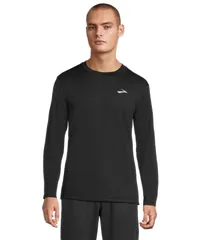 ブルックス メンズ トップス シャツ Brooks Notch Thermalong Sleeve 30 Black ブラックのサムネイル