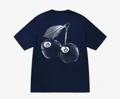 新) ステューシー さくらんぼ ネイビー