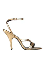 パトリツィア ペペ レディース シューズ サンダル PATRIZIA PEPE サンダル Gold ゴールド