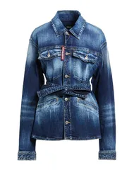 ディースクエアード レディース アウター DSQUARED2 デニムブルゾン Blue ブルーのサムネイル