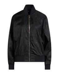 ヴェルサーチ レディース アウター ジャケットブルゾン VERSACE ボンバージャケット Black ブラックのサムネイル