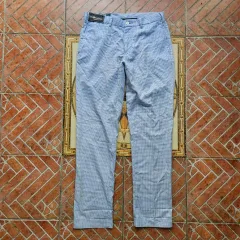 ポロ Ralph Lauren(ラルフローレン) コットン チェック パンツ 30 ／ 32 ストレートフィット