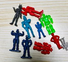 開封済み ヴィンテージ 特撮 ロボット ヒーロー トレーディング フィギュア 10種