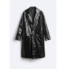 M ザラ グリッター オーバーサイズ コート LIMITED EDITION