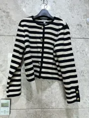 H&M ストライプ カーディガン