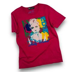Fendiフェンディ美品TシャツLサイズpinkニッキーミナージュコラボ