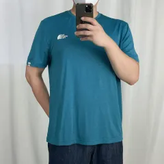 THE NORTH FACE ザノースフェイス ブルー 接触冷感 機能性 半袖Tシャツ 2XL 240828
