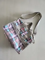 LeSportsac チェック トート クロスバッグ