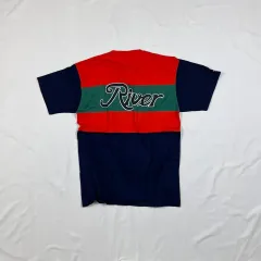 90s POLO RALPH LAUREN(ポロラルフローレン) polo ロゴパッチ river 半袖Tシャツ