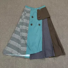 REDYAZEL 脱構築主義 ロング スカート m