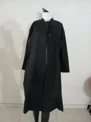 the CASHMERE シャーリング ロング ジャケット 55