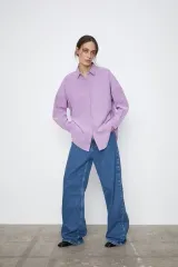 ZARA(ザラ) オーバーサイズ コーデュロイ シャツ