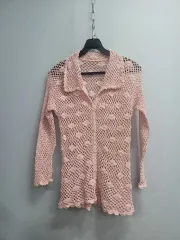 55 ) 旧正月 カーディガン