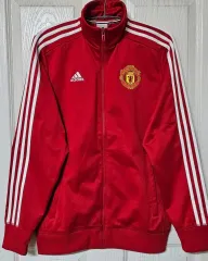 95 アディダス マンチェスターユナイテッド 3S トラックジャージ (ジップアップ ジャージ)