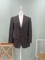 BURBERRY(バーバリー ) ウール シルク ピンストライプ ジャケット 95 ー 100