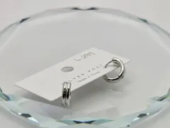 ワンタッチ シルバー リング イヤリング