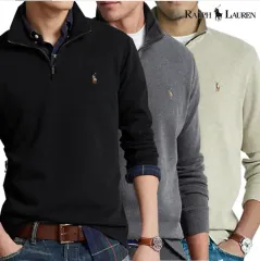 POLO RALPH LAUREN(ポロラルフローレン) ユニセックス ハーフジップ ニット