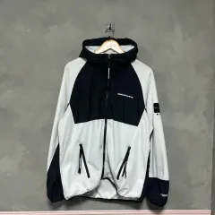 thisisneverthat フリース ウィンドブレーカー 白 ブラック 白黒