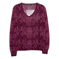 HYSTERIC GLAMOUR(ヒステリックグラマー) ヘビ パターン ニット Tシャツ